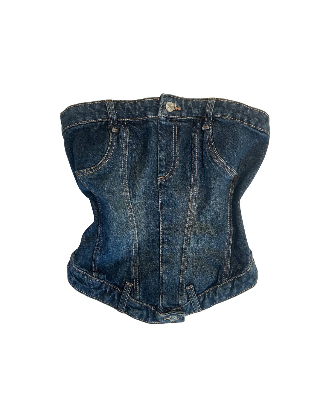 ZARA DENIM CORSET