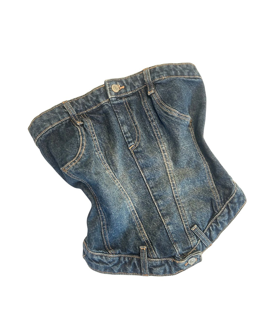 ZARA DENIM CORSET